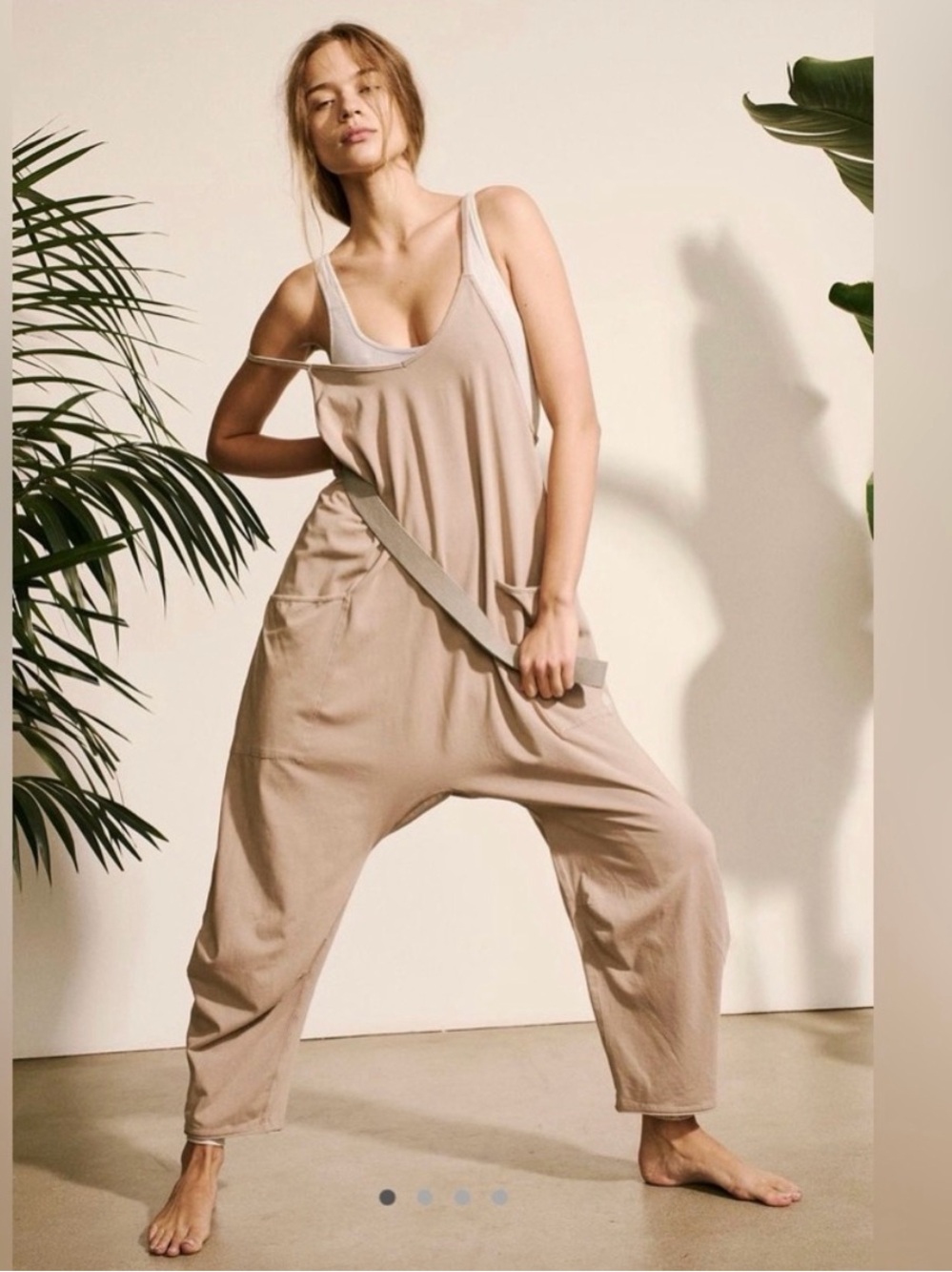 Free People Hot Shot Onesie Size L